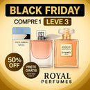 Combo de 3 Perfumes Femininos La Vie est Belle, Mademoiselle e Light Blue 100ml (Cópia)